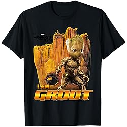 T-shirt pour garçon Je s'appelle Groot