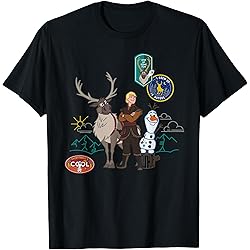 T-shirt pour garçon La Reine des Neiges