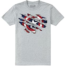 T-shirt pour garçon Captain America
