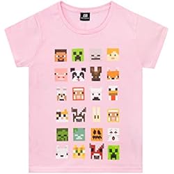 T-shirt pour fille Minecraft