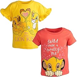 T-shirt pour fille Le Roi Lion