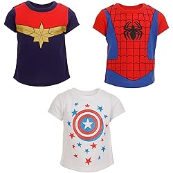 T-shirt pour fille Captain America