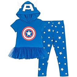 T-shirt pour fille Captain America
