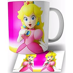 Mug Peach  - Super Mario  - TusRelojes