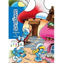 Coloriages mystères - Schtroumpfs