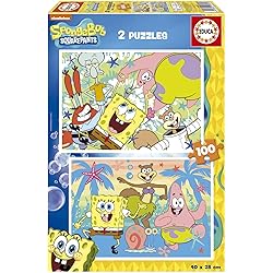 Puzzle Bob l'éponge - 500 pièces et moins  - Educa