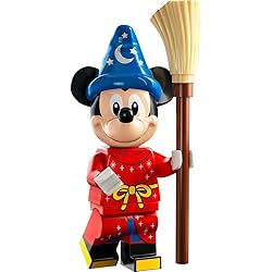 Blue Ocean Lego Mini figurines Disney 100 – Choisissez 1 des 18 figurines différentes 71038 (Mickey sorcier avec seau et serpillère), petite taille