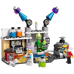 LEGO Hidden Side 70418 - The Ghost Detector Laboratory J.B. Newbury, Spectra Construction Set (174 Pieces)