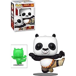 Funko Pop! Movies: Dream Works 30th - Po - 1 Chance sur 6 D'avoir Une Variante Rare Chase - Texture Velours - Kung Fu Panda - Figurine en Vinyle à Collectionner - Idée de Cadeau - Produits Officiels