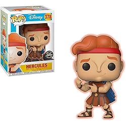 FunKo Pop! Disney Hercules - Hercules Glow in The Dark Chase #378 Vinyl Figure 10 cm