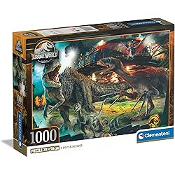 Puzzle 1000 pièces Jurassic World  - Clementoni