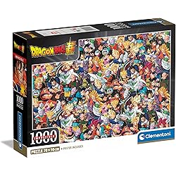 Puzzle 1000 pièces Dragon Ball  - Clementoni