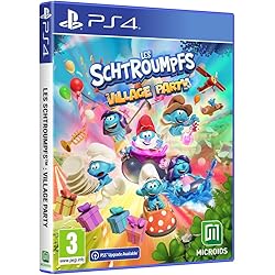 LES SCHTROUMPFS - VILLAGE PARTY pour Playstation 4  - MICROÏDS