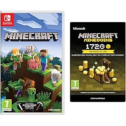 Minecraft (Nintendo Switch) + 1720 Minecoins (Code de téléchargement)  - Nintendo