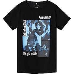 T-shirt pour fille Wednesday