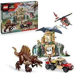 Mission aérienne avec le spinosaure et le quetzalcoatlus - LEGO Jurassic World #76976