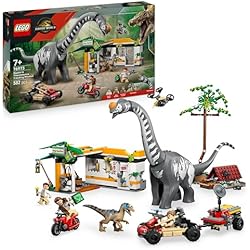 La poursuite du vélociraptor et du titanosaure - LEGO Jurassic World #76973
