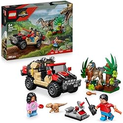 Le vélociraptor et l’évasion en 4x4 - LEGO Jurassic World #76972