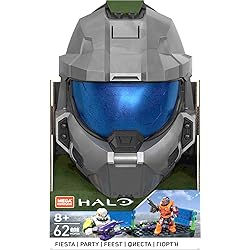 Mega Construx Halo - HDP54 - Fiesta - Pack 2 Figurines articulées 8cm - Contient 62pcs
