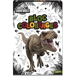 Jurassic World - Bloc de coloriages