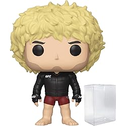 Funko UFC: Ultimate Fighting Championship - Khabib Nurmagomedov Pop! Vinyl Figure (Bundled with Pop Box Protector Case)