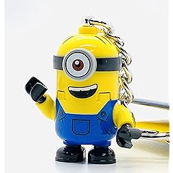 LEGO Minions Stuart Minifigure Porte-clés 854071, Jaune/bleu