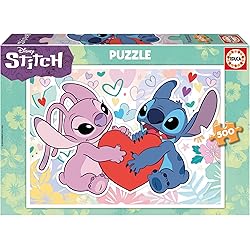 Puzzle 500 pièces et moins - Lilo et Stitch - Educa