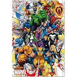 Puzzle 500 pièces et moins - Marvel - Educa