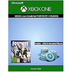 Crédit Xbox Live pour Fortnite - 4.000 V-Bucks + 1.000 Extra V-Bucks | Xbox One - Code Jeu à Télécharger  - Epic Games