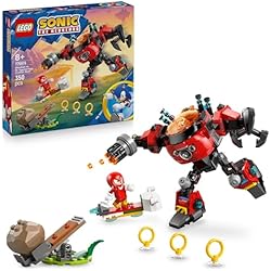 Knuckles contre l’Egg Crusher de Dr. Eggman - LEGO Sonic The Hedgehog #77005