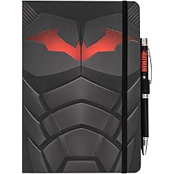 Grupo Erik CBA5004 - Carnet de notes Batman avec Stylo - Carnet Pointillé Format A5 - Bullet Journal Pointillé, Notebook, Journal Intime, Carnet Secret Batman