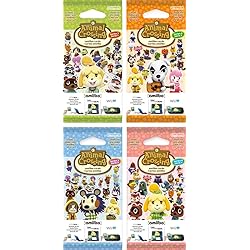 Nintendo Animal Crossing Amiibo Cartes – Série 1–4 – Lot de 4 – 12 cartes au total  - Video Game