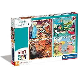 Jeu Le Livre de la Jungle - Peter Pan - Dumbo - Pinocchio - Clementoni