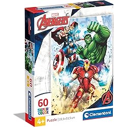 Puzzle Hulk - Thor - Captain America - Clementoni