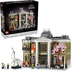 LEGO Icons Natural History Museum Building Kit for Adults, Build and Display Gift Idea for Lovers of Museums, Dinosaurs, Science and Geology, Addition to The Modular Buildings Collection, 10326