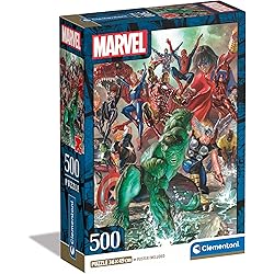 Puzzle 500 pièces et moins Marvel - Clementoni