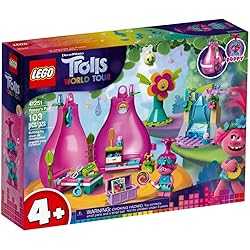 LEGO Trolls World Tour Poppy’s Pod 41251 Trolls Playhouse Building Kit with Poppy Troll Minifigure, New 2020 (103 Pieces)
