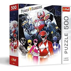 Puzzle 500 pièces et moins Power Rangers  - Trefl