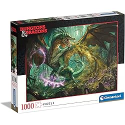 Puzzle 1000 pièces - Donjons & Dragons - Clementoni