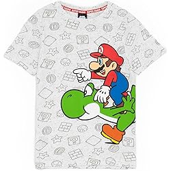 T-shirt Super Mario - Yoshi