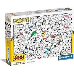 Puzzle Snoopy - 1000 pièces  - Clementoni