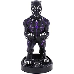 Cable Guys - Marvel Comics Black Panther Gaming Accessories Holder & Phone Holder for Most Controller (Xbox, Play Station, Nintendo Switch) & Phone 