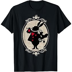 T-shirt Alice au Pays des Merveilles - Lapin blanc
