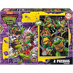 Puzzle 500 pièces et moins Tortues Ninja  - Educa
