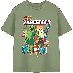 T-shirt pour garçon Minecraft