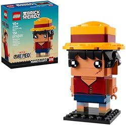 Figurine de Monkey D. Luffy - LEGO BrickHeadz #40799