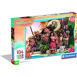 Puzzle 500 pièces et moins Vaiana  - Clementoni