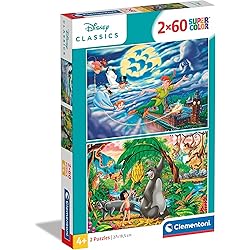 Puzzle Peter Pan - Le Livre de la Jungle - Clementoni
