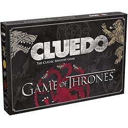 Winning Moves Game of Thrones Cluedo Mystery Board Game, English Version