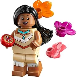 Blue Ocean LEGO DISNEY 100 MINI FIGURES - Choose 1 of 18 Different Figures 71038 (Pocahontas with Compass), Small Size